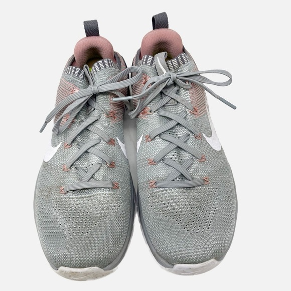 Nike Metacomet DSX Flyknit Training Sneakers Gray and Pink Run Walk Hike Size 11 - Picture 2 of 8